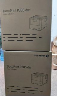 全新行貨長期現貨 Fujilim (Fuji Xerox) DocuPrint P385dw 高速A4黑白鐳射雙面打印機