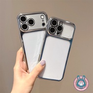 Plating Silver Phone Case For Vivo Y39 Y38 Y37 Y36 Y35 Y33S Y33T Y31D Y30i Y29S Y29T Y28S Y28E Y27S 