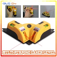 Multipurpose Laser Level PR03 Laser Measure Line 8ft Laser Level Measurement Spirit Level Tape / LV-
