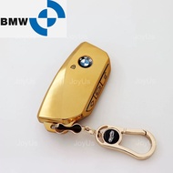 BMW IX G07 X7 LCI U11 X1 G70 7 Series 740i G09 XM F98 X4M G18 X5 G81 M3 I20 Golden TPU Key Cover
