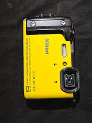sold out 已交收完 nikon W300 4K WIFI 藍牙 GPS 尼康 潛水相機 冇盒冇單冇證 1電1條充電線 送記憶卡 手繩 95%-98%new