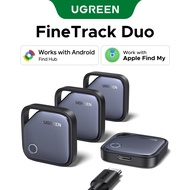 UGREEN FineTrack Duo 2 in1 Smart Tag Smart Locator Anti Lost Tracker Finder Locator Compatible with 