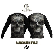 Classy Company | V - Neck Shirt | Casual Camo Long Sleeve Shirt | Shirt Code A.7 - A.10 |