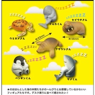 Capsule Toys Capsule Toys Sea Animals Dormant Zoo Dormant Ocean Zoo Sleep Walrus Penguin Sea Lion Se