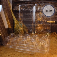 Egg Tray Egg/mika Egg Tray/ Contains 10 Eggs with Lock.-