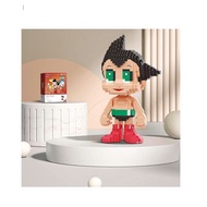 Bộ xếp hình BALODY 18417 Astro Boy - Mô hình nhân vật hoạt hình Nhật Bản - KT 10x10x12.5cm