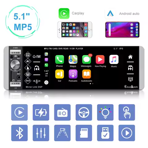 Bluetooth Carpaly GPS Android Car radio Navigation Reverse camera For BMW E28 E30 E32 E34 E36 E38 M3