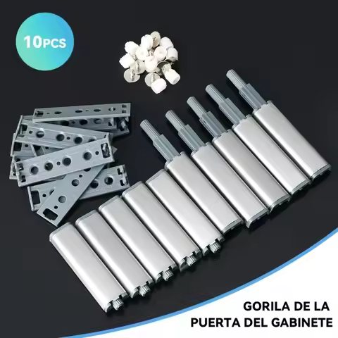 Push Touch Latch Magnetic Push Latches for Cabinets Kitchen Door Push Latch Push to Open Hardware 10