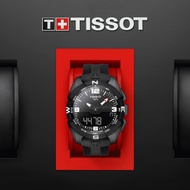 (CLEARANCE) TISSOT T091.420.47.057.01 T0914204705701 Men's Ana-Digi Watch T-TOUCH EXPERT SOLAR 45mm 