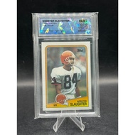 [SQC 8.5 NM+] Attack Card Webster Slaughter 1988 Topps 89 (RC) Cleveland Browns Legend