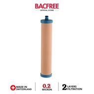 BACFREE SwissTech Premium Micro-ceramic Water Purifier/Filter Cartridge Element Replacement