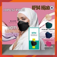 Wholesale KF94 Headloop Masks Wholesale Hijab KF94 Mix Color Full Color Headloop HIJAB Masks KF94 KN