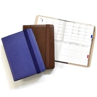 手帳 2026 年 4 月開始 A5 B6【Daily Monthly】獨立式手帳 附綁帶 傳奇加厚人造皮革