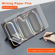 2Pcs Matte Paper Writing Film For iPad Pro 13inch 2024 Soft PET Drawing Front Screen Protector Not Glass iPad Air 11 inch iPad Air  iPad Pro 7th