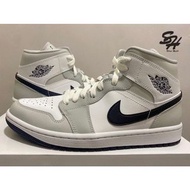 AIR JORDAN 1 MID " Light Smoke Grey " 煙灰 BQ6472-015