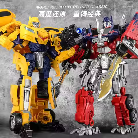 Figures Optimus Prime Includes Optimus Prime Bumblebee and White Bee Police Robot Figures Supports 2