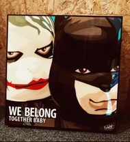 Batman & Joker | Bearbrick - Keetatat Famous Popart - THAILAND - 泰國 - 掛畫 - 預購📦Perfect Gift 🎁 ⭐️ S Si