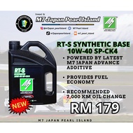 M7 JAPAN RT-S SYNTHETIC BASE 10W-40 SN CJ Engine Oil