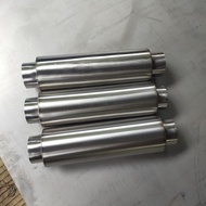 DIESEL CAR RESONATOR INLET/OUTLET DIAMETER 2.5 INCH STAINLESS STEEL EXHAUST RESONATOR