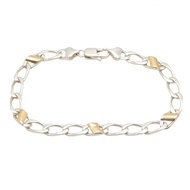 【二手】蒂芙尼 (Tiffany & Co.) 手鐲，腕圍 19.5 厘米，18K（黃金）和 925 純銀，男女皆宜，二手 A