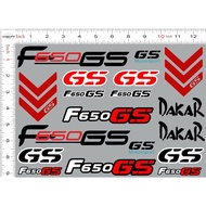 BMW F650GS Logo stickers Decals BMW MOTORRAD Stickers DAKAR MotoBike
