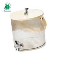 Kesoto Beverage Dispenser Drink Dispenser Cold Water Pitcher Cold Water Jug Beverage Container Fruit