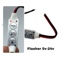 5V - 12V - 24V Flasher Led Module Led Controller