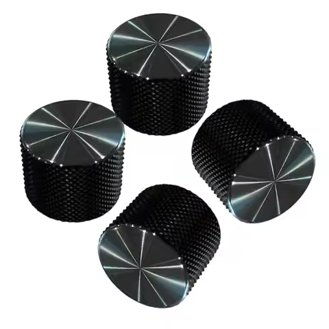 4Pcs Radio & A/C Knobs Fit for Infiniti G37 G35 Q40 Q60 FX35 37 50 QX50 QX70 EX35 37 Skyline V36 Bla