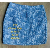 2Hand vintage, A-line short skirt - Y2K