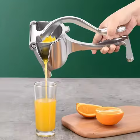 Manual Juicer Aluminum Alloy Hand Press Juicer Pomegranate Orange Lemon Sugarcane Juice Kitchen Bar 