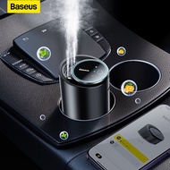 Baseus ใหม่ น้ําหอมปรับอากาศรถยนต์ พอร์ตคู่ น้ําหอมรถยนต์ ควบคุมด้วยแอพอัจฉริยะ สวิตช์อัตโนมัติ สําหรับปรับอัตโนมัติ เครื่องกระจายกลิ่นรถยนต์ 60 มล.
