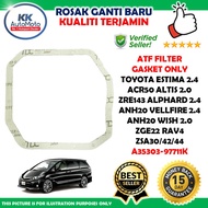 ATF Filter GASKET ONLY Toyota Estima 2.4 ACR50 AltiS 2.0 ZRE143 Alphard 2.4 ANH20 Vellfire 2.4 ANH20 Wish 2.0 ZGE22 RAV4