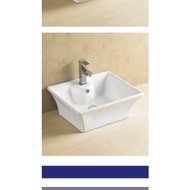 BEAUTIFUL ART DESIGNER COUNTER TOP BASIN SINKI BILIK AIR