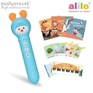 Alilo Early Education English & Chinese Talking Pen Set With Nursery Rhyme Books Flash & Alphabet C