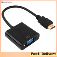 Broadfashion HD Multimedia Interface To VGA Adapter 1080P HD Video Output Converter For Desktop Laptop Projector PC TV 