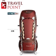 TRAVEL POINT MOUNTAINTOP 70LITER WATERPROOF INTERNAL FRAME BACKPACK HIKING BACKPAK CAMPING TRAVEL M