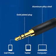 CRAFTMX 4 Strands Woven Cable, Lossless Sound 3.9ft Headphone Replacement Cable, Flexible 3.5mm Plug