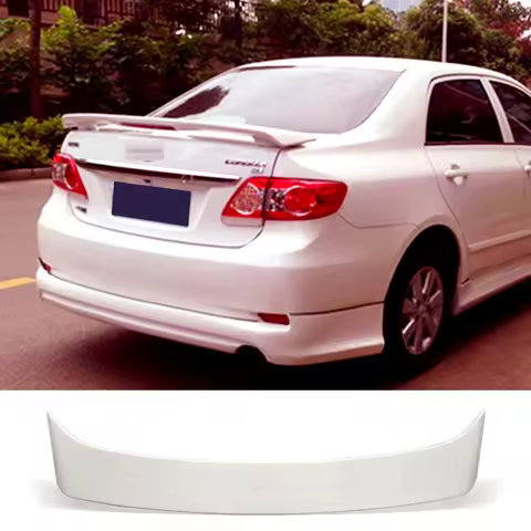 Rear Wing for Toyota Corolla Sedan 2006 - 2013 Year Spoiler Rear Trunk Lid Automotive Decorative Acc