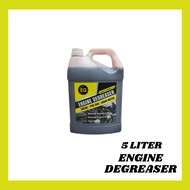 Engine Degreaser Chemical 5LTR Alkaline Degreaser Rim Wash Chain Cleaner Bike Cleaner Oil Degreaser Car Care Oil Cleaner