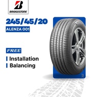 [Free Installation] 245/45/20 Bridgestone Alenza 001 (Year 2024) New Tyre Tire Tayar