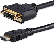 StarTech.com 8 in (20cm) HDMI to DVI Adapter, DVI-D to HDMI (1920x1200p), 10 Pack, HDMI Male to 24 P