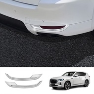 Car Rear Fog Light for Mazda CX-60 CX60 2025 Accessories Trim Chrome ABS Decorative Bright Strip