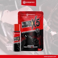 CYCOPRO X5 FRICTION MODIFIERS ANTIWEAR MOTORCYCLE ADDITIVES REDUCE FRICTION & WEAR FOR MOTORCYCLE PE