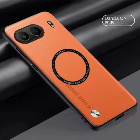 2024 Fashion Magnetic Case For Oneplus Nord 4 1+ Nord4 Leather Wireless Charger Cover Anti-knock Cas