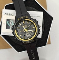 New Korean Baby G Ladies BGS-100 Actual.Pic Dual-Time Water Resist and Shock Proof Watch