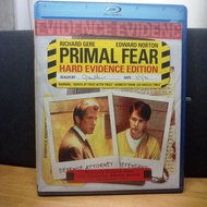 Blu-ray bluray bd original Primal Fear Edward Norton Richard Gere