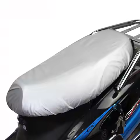 Black Motorcycle Accessories Motorcycle Rain Seat Cover Saddle Cover Motorcycle Cushion Cover Motorc