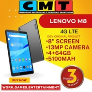 [PDPR/ONLINE MEET]Lenovo Tab M8 FHD 8.0" 4+64GB 4G LTE Android 9.0 Tablet Tablets PC