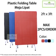 2x3ft Folding Plastic Table/ Meja Lipat Plastik/ Meja Pasar Malam/ Meja Makan Plastik /Meja Makan