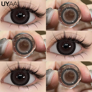 UYAAI SOFTLENS BUBBLE Gray Matasoftlens Mata Korea LENSA KONTAK  Warna Diameter 14.5mm MINUS 0-6.00 